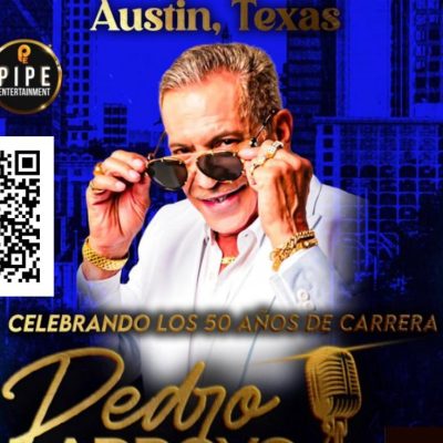 Llega el legendario Pedrito Arroyo celebrando sus 50 años de carrera con su tour “El Gran Aplauso”
